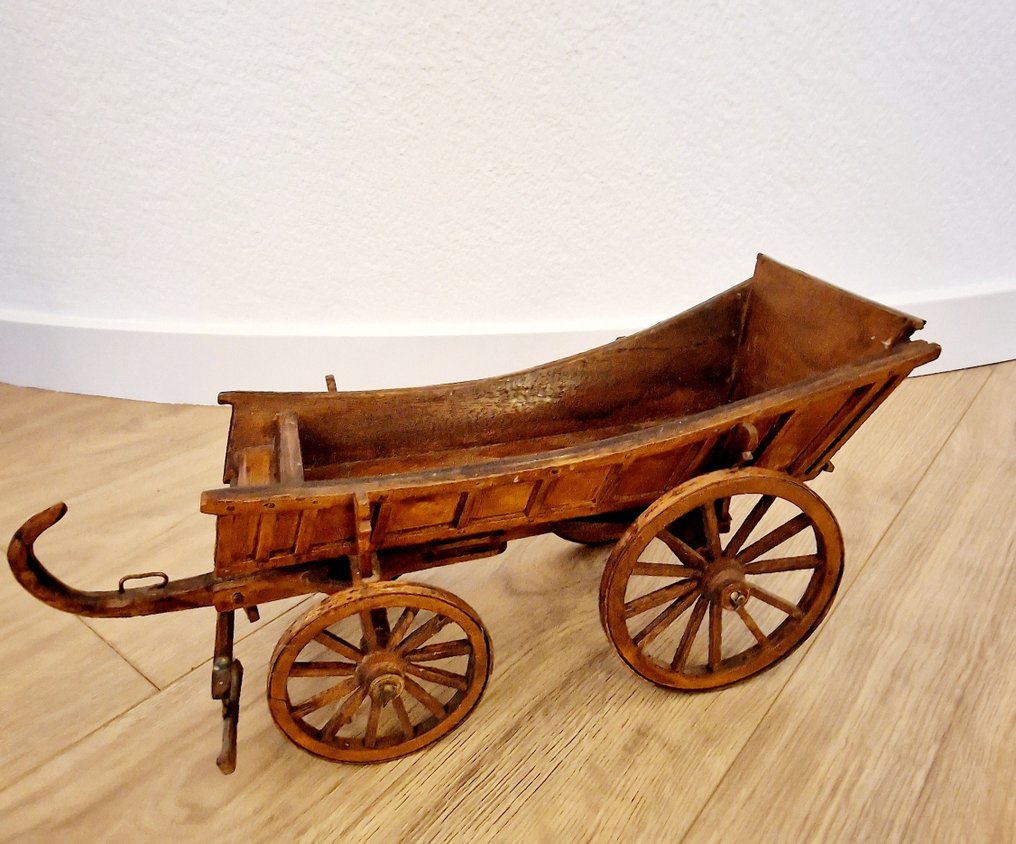 Brand Unknown - Toy Dutch Farm Wagon Toy - 1850-1900 - Europe #1.1