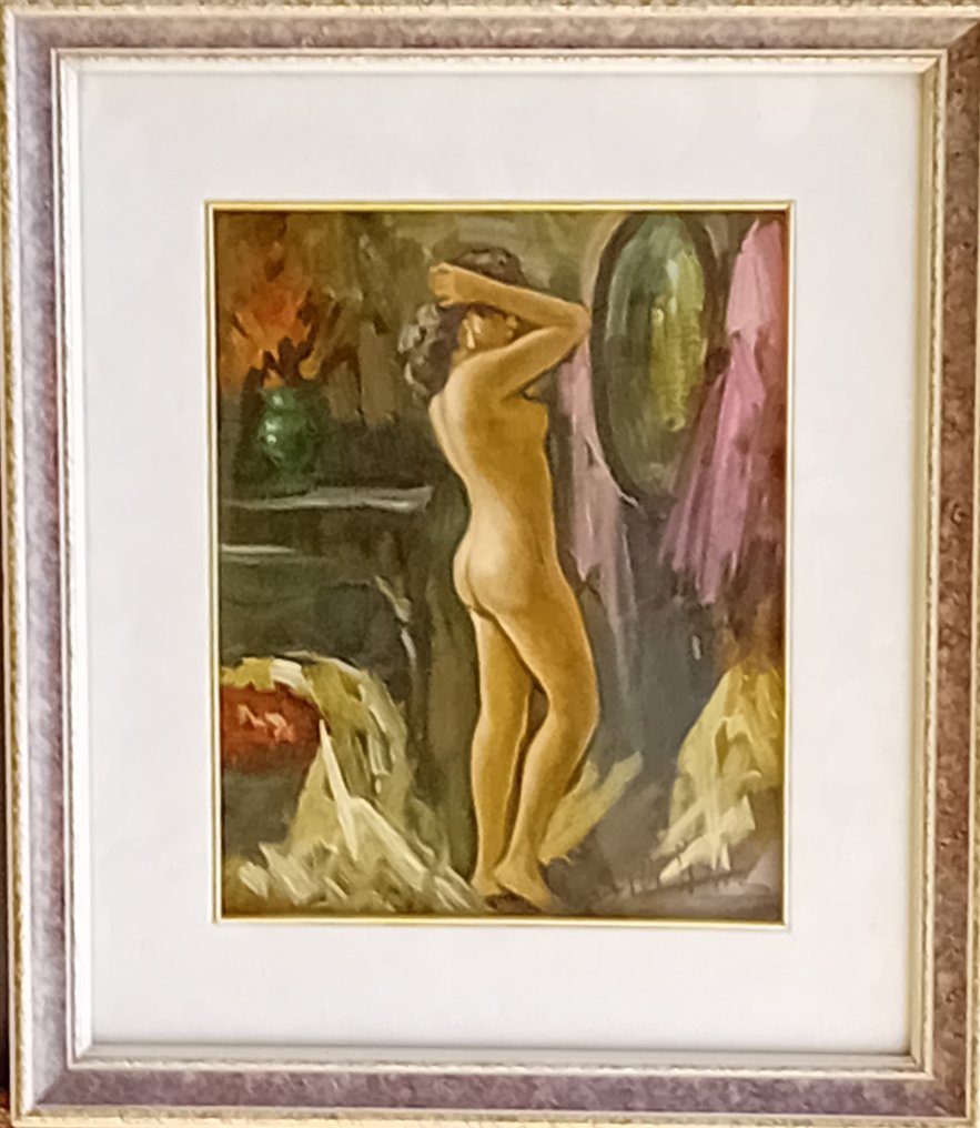 Vito De Pioli (1948) - Figura femminile allo specchio #1.2