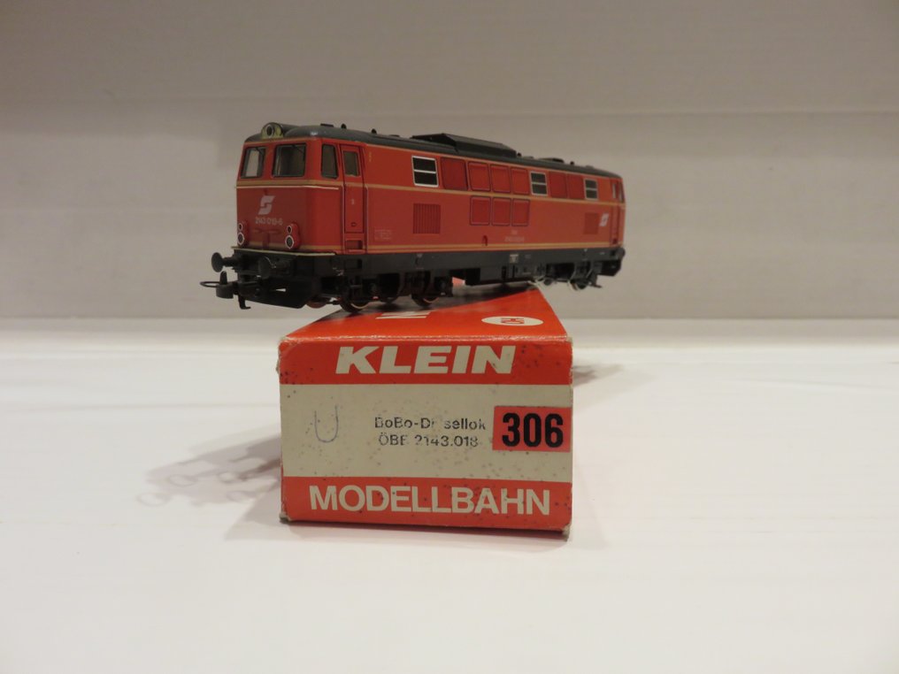 Klein Modellbahn H0 - Diesel locomotive (1) - BoBo diesel locomotive 2143.018 - ÖBB #1.1