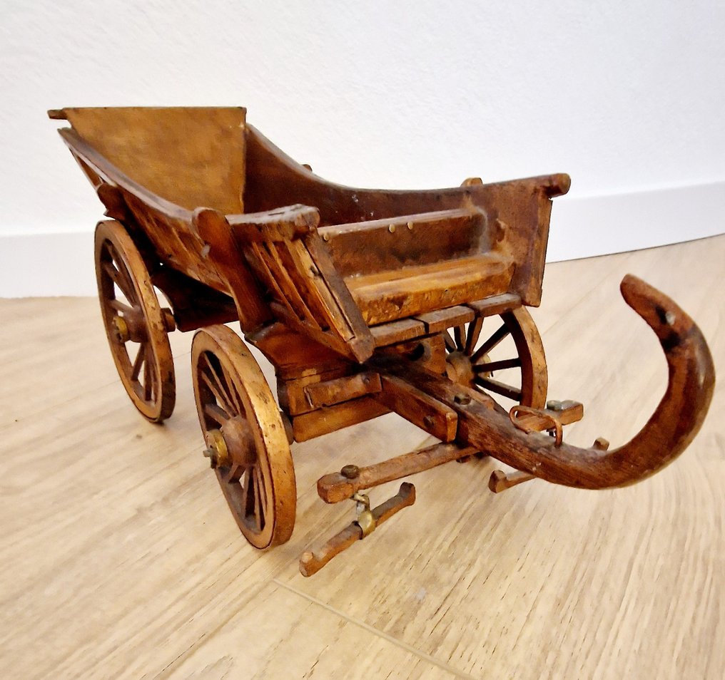 Brand Unknown - Toy Dutch Farm Wagon Toy - 1850-1900 - Europe #2.2