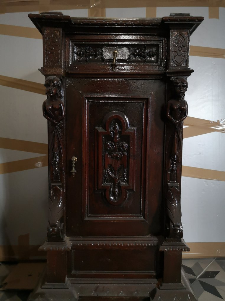 Natbord (2) - Træ, Marmor, andet, Messing #1.0