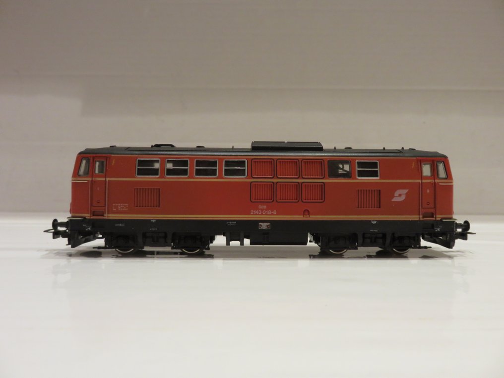 Klein Modellbahn H0 - Locomotiva diesel (1) - Locomotiva diesel BoBo 2143.018 - ÖBB #2.1