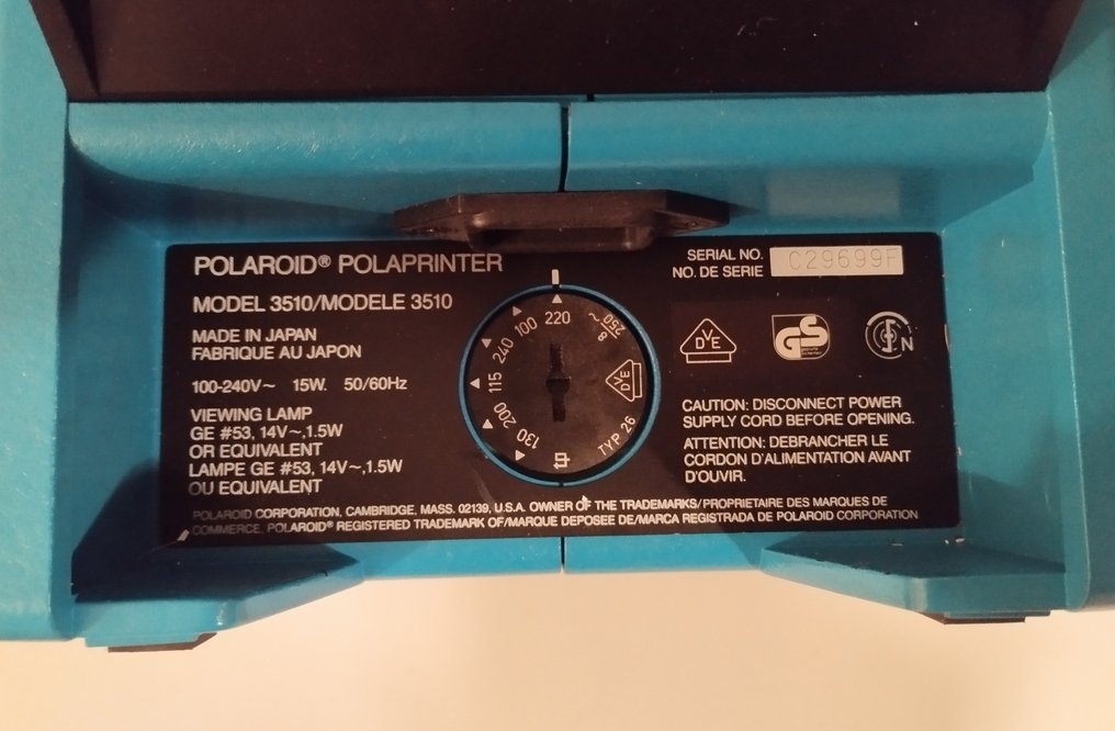 Polaroid Polaprinter / Slide copier Model 3510 Instant camera #2.1