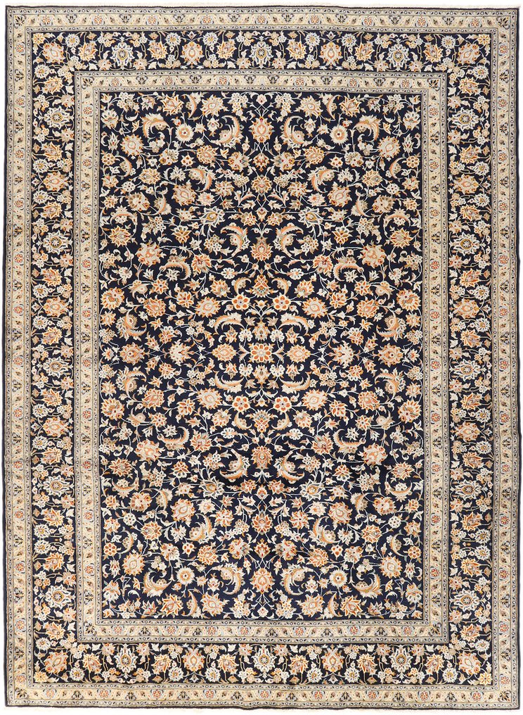 Kashan kurk fijn - Vloerkleed - 410 cm - 302 cm #1.1