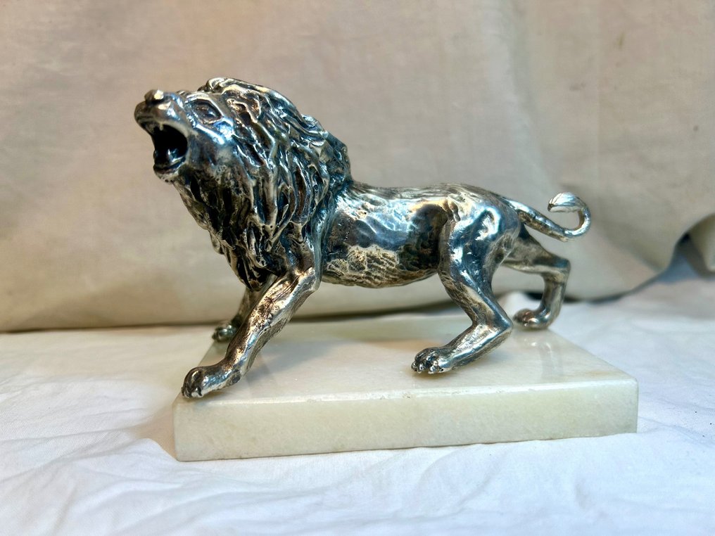 Figurine - Il Leone Re della foresta - Silber #2.1