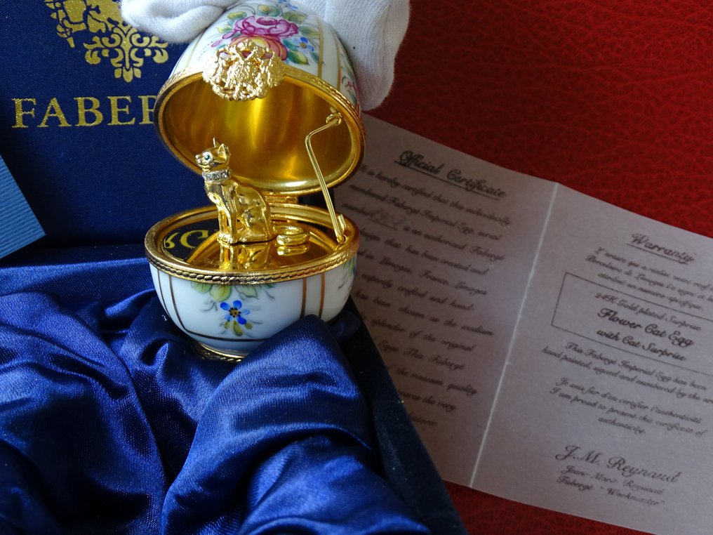 玩具人偶 - House of Faberge - Imperial Egg - Surprise Egg - Boxed -Certificate of Authenticity - 瓷 #2.3
