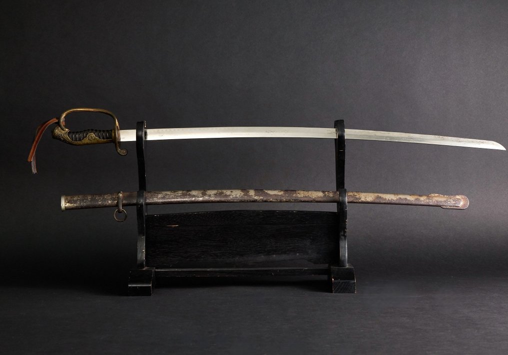 Espada - Sable ceremonial japonés con motivo de flor de cerezo - Japón #1.1