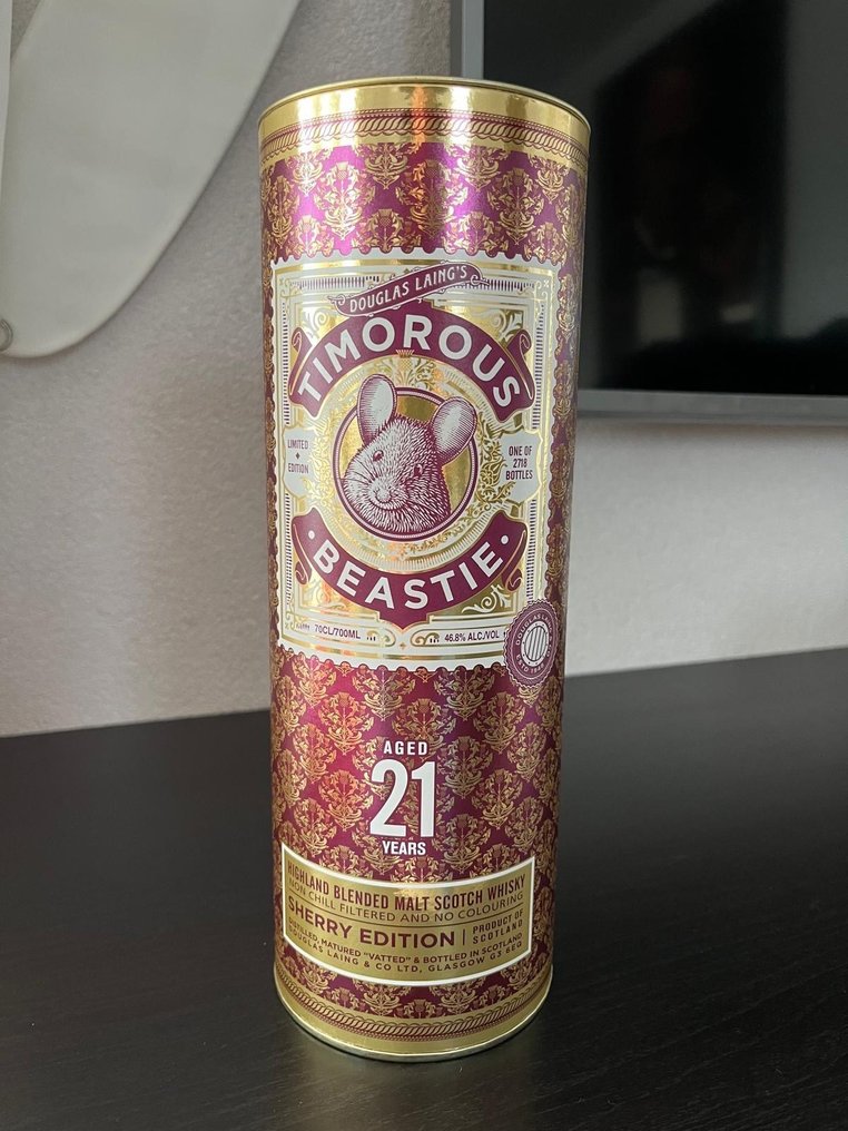 Timorous Beastie 21 years old - Blended Malt Sherry Edition - Douglas Laing  - 70 cl #2.1