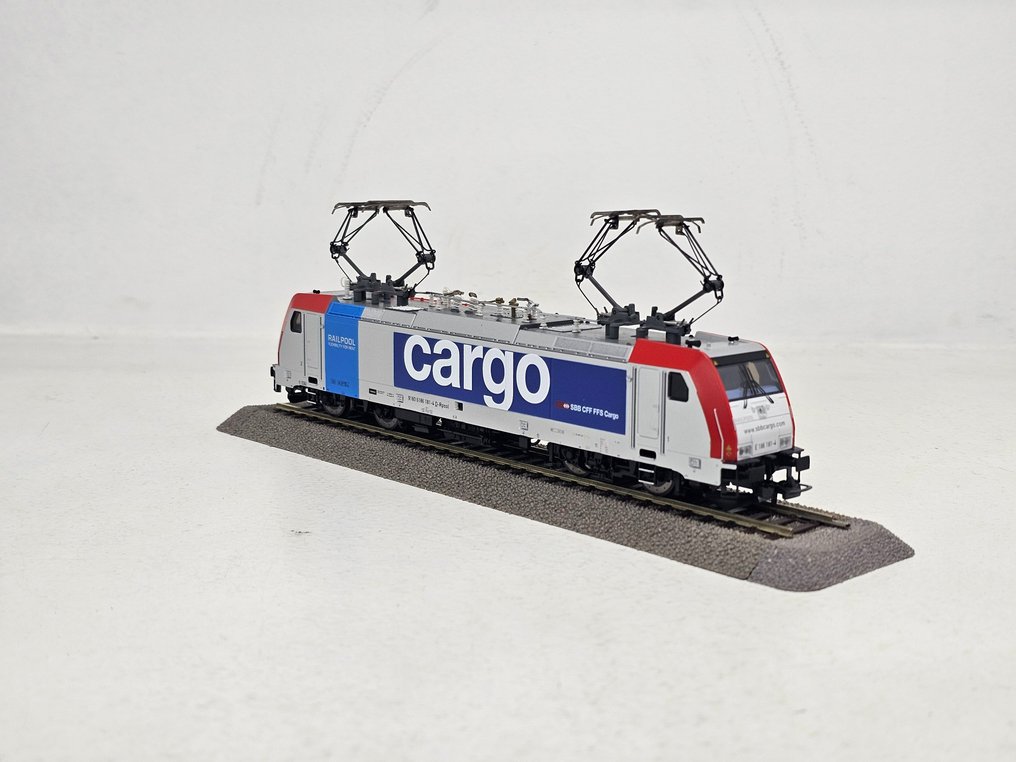 Piko H0 - 96729 - Elektrisk lokomotiv (1) - Ekspertserie E186 - Railpool GmbH, SBB CFF FFS Cargo #3.2