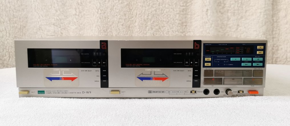 Sansui - D-W9- Double - Computer Synchro 盒式录音机播放器 #2.1