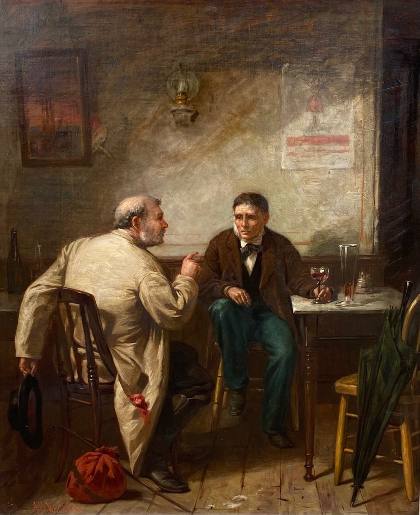 J.B. Whittaker (1836-1926) - Mannen in gesprek #1.1