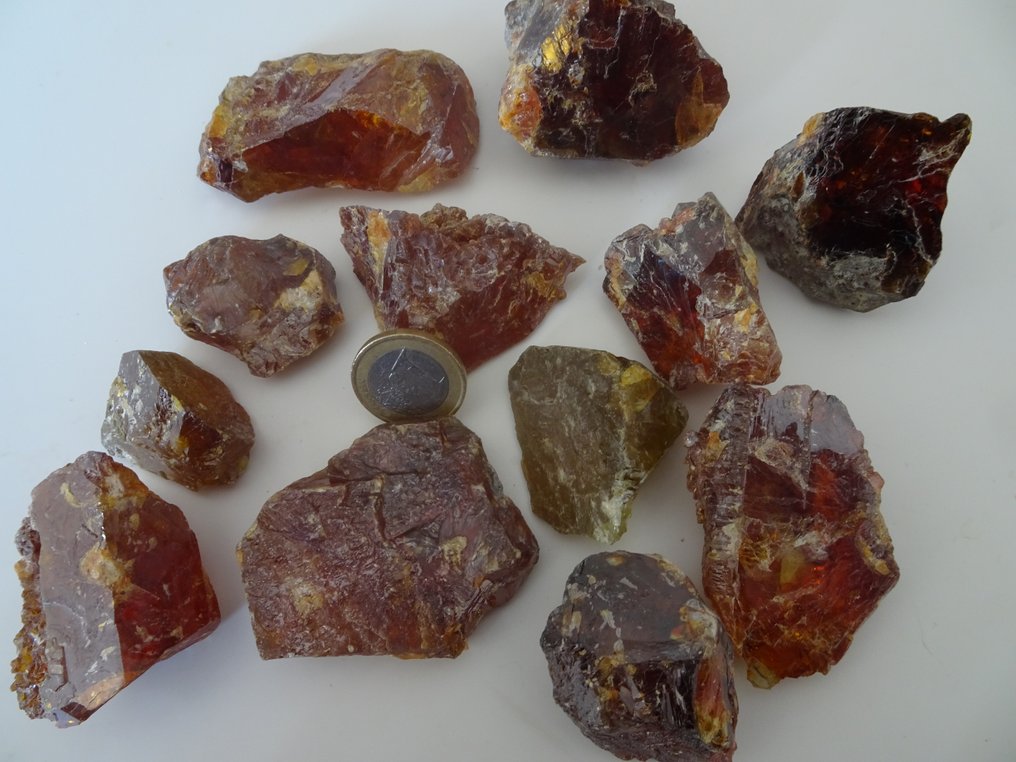 Sphalerite Crystals- 744 g - (12) #2.1