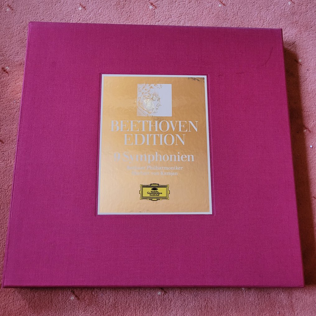 Ludwig van Beethoven/Karajan - 9 Symphonies - Multiple titles - Box set - 1970 #1.1