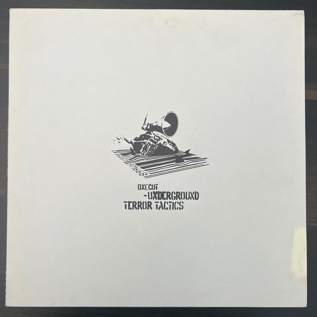 Banksy - One Cut ‎– Underground Terror Tactics EP - Vinylplade - 1. aftryk - 2000 #1.1