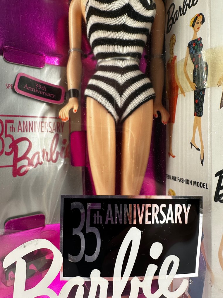 Mattel  - Barbie dukke - 35th Anniversary Blonde - 1993 - U.S.A. #1.2