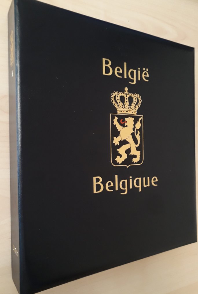 Belgique 1950/1969 - Collection complète POSTFRIS dans l'album Luxe DAVO II #2.1