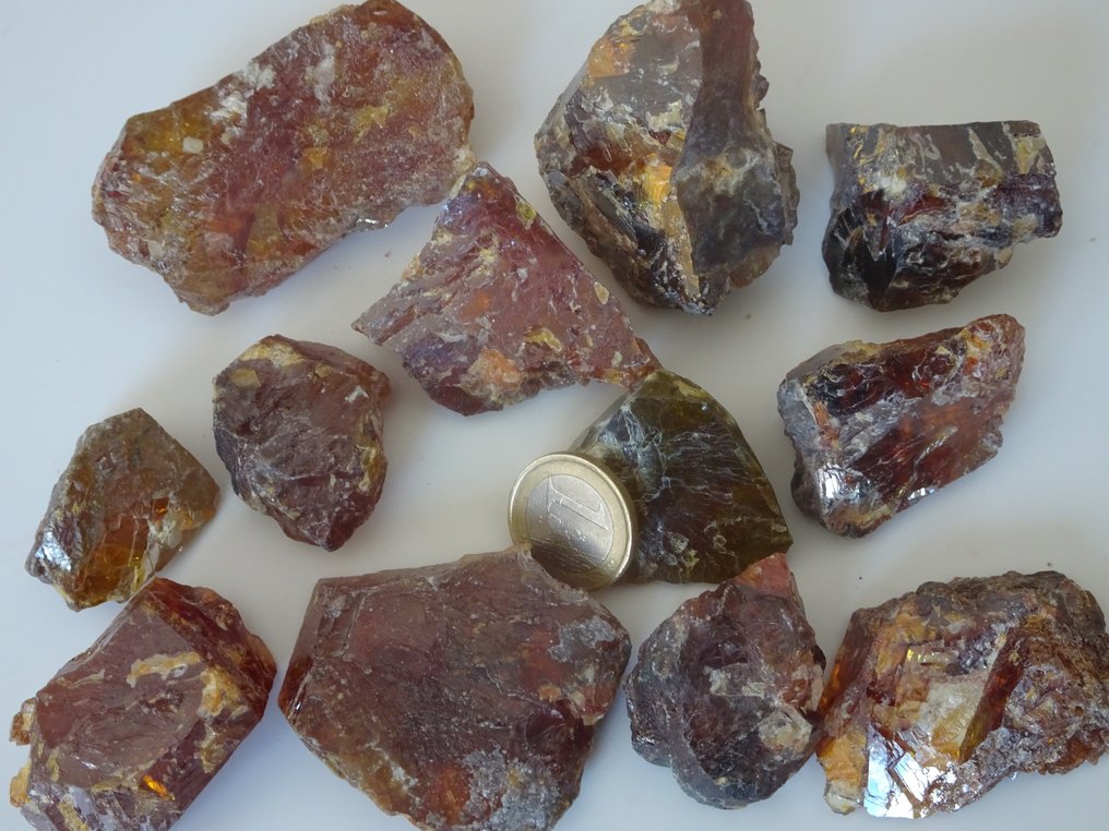 Sphalerite Crystals- 744 g - (12) #2.2