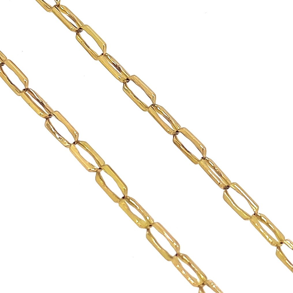 頸鏈 - 18 克拉 黃金  #1.1