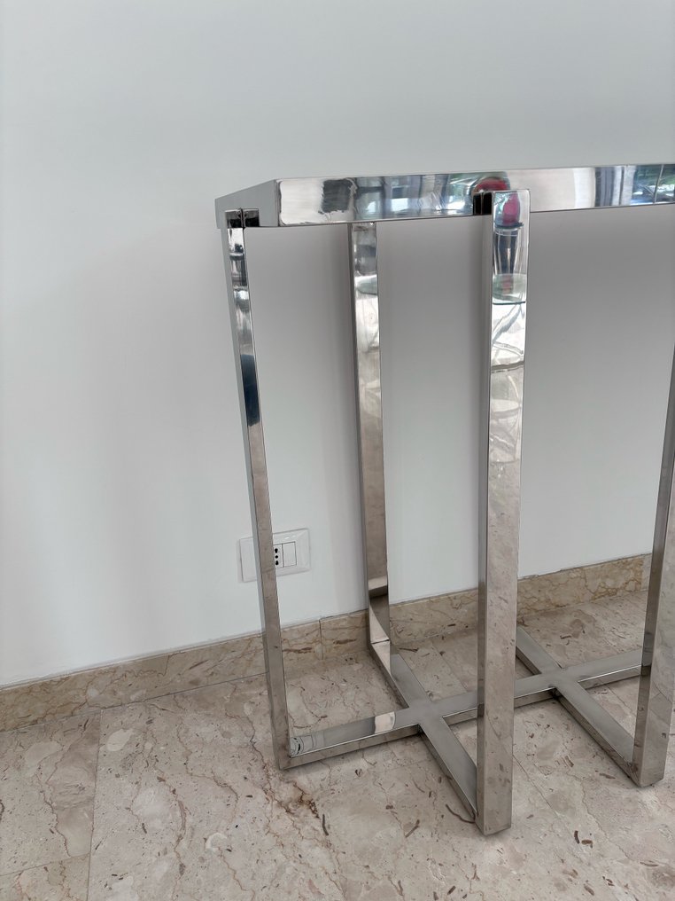 Konsol bord - Stål, Krystal #4.3