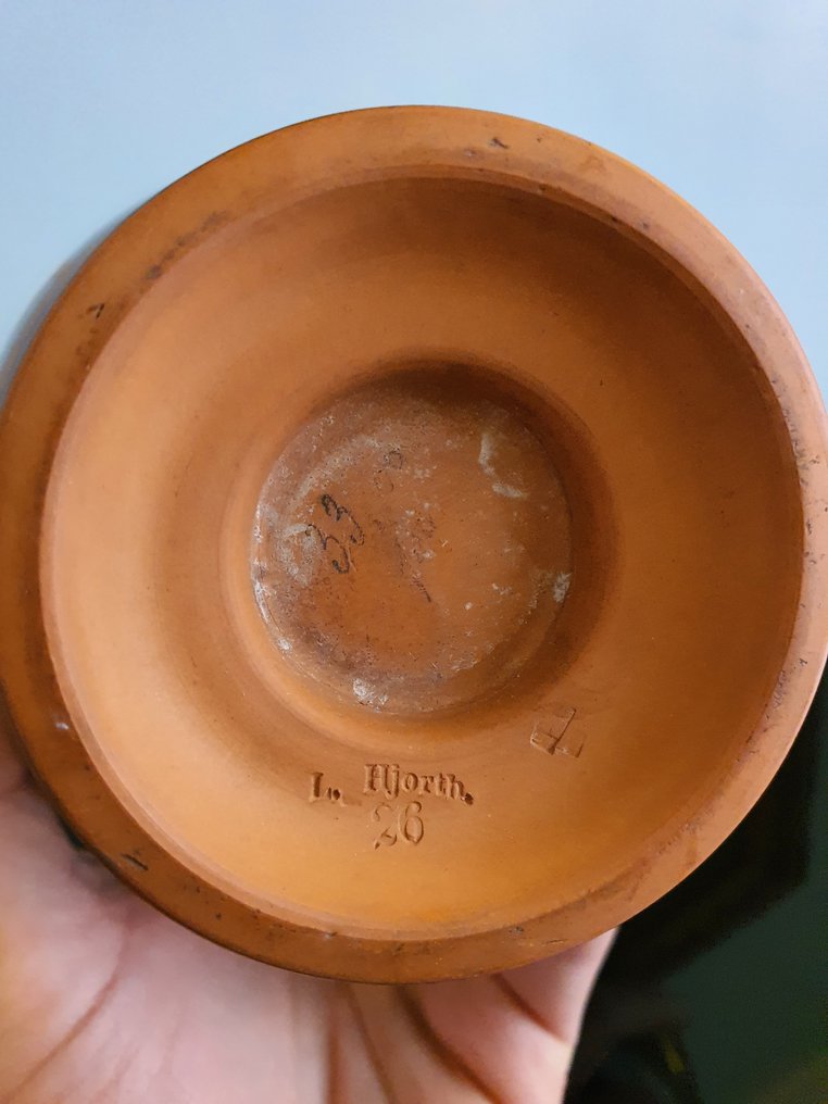 Replika av en antik grek Terrakotta Amphora - 21 cm #3.1