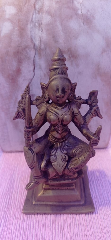 Jumalatar Kali - Pronssi - Intia - 1800-luvulla #1.1