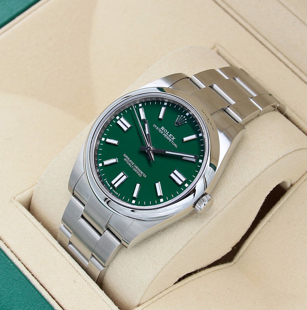 Rolex - Oyster Perpetual 41 'Green Dial' - Ref. 124300 - Unisexe - 2011-aujourd'hui #1.1