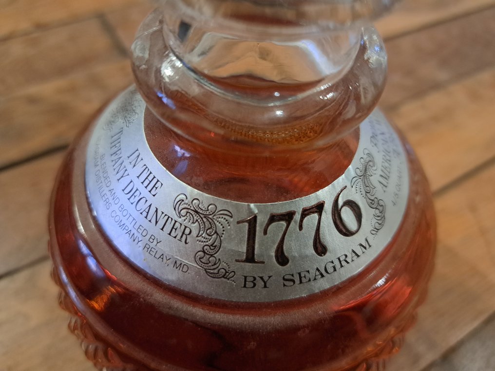 Seagram - '1776'  Premium American Whiskey 1976  - 4/5 Quart #2.1