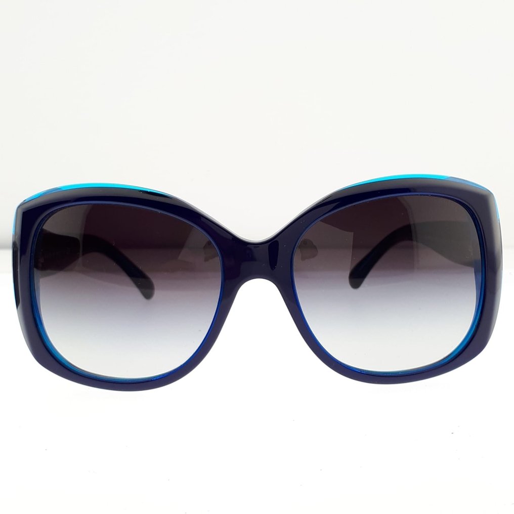 Chanel - Butterfly Blue with Chanel Logo Temple Detailed Temples - Sunglasses #2.1