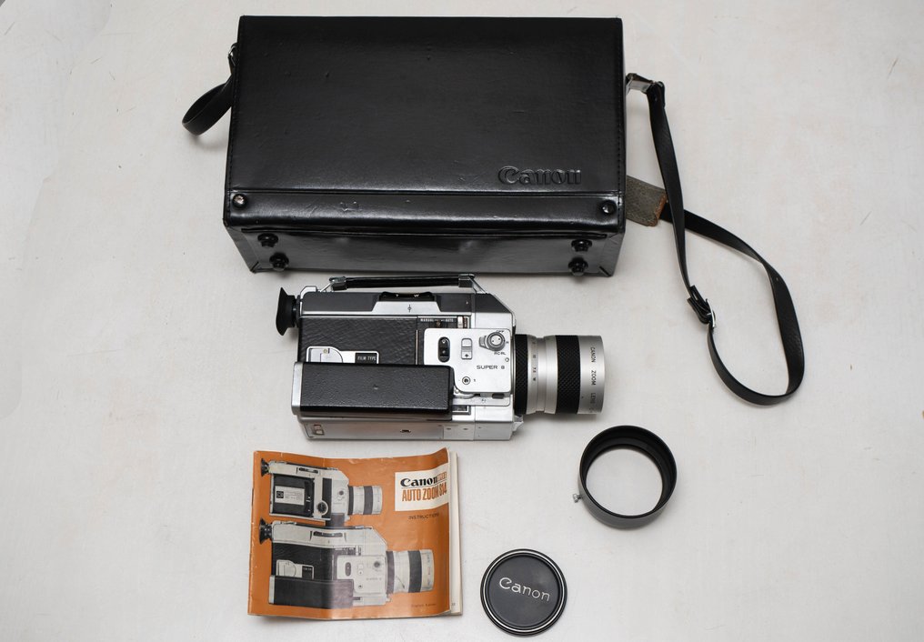 Canon Auto Zoom 814 Super 8 With Original Case and lens hood Αναλογική βιντεοκάμερα #2.1
