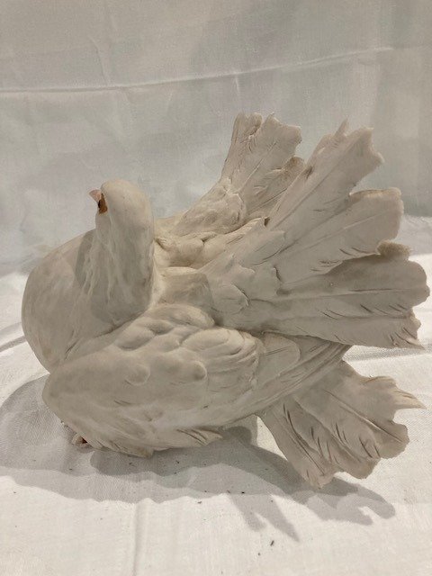 Giuseppe Tagliariol - Skulptur, scultura colombe realizzata in bisquit - 16 cm - Keramik - 1960 #2.1