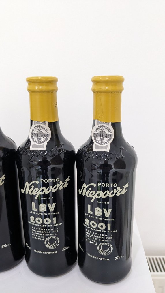 2003 x3 Niepoort Vintage Port & 2001 x3 Niepoort LBV Port - 波尔图 - 6 Half Bottles (0.375L) #2.1