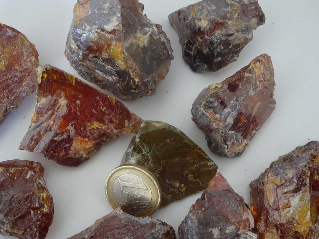Sphalerite Crystals- 744 g - (12) #3.2