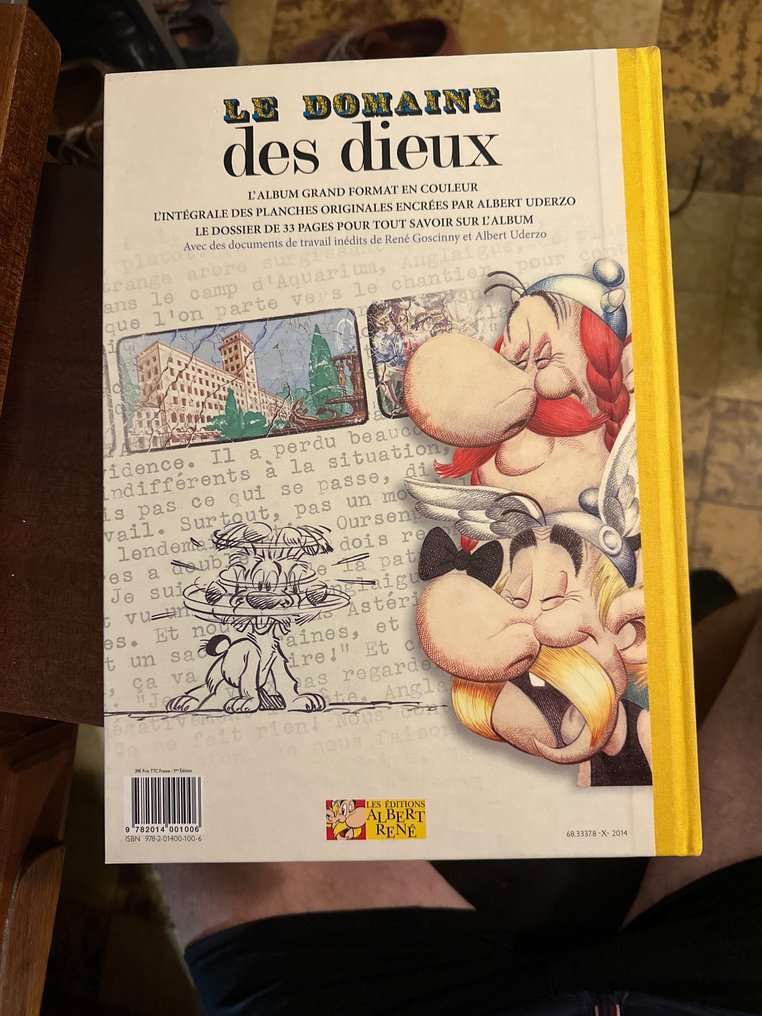 Astérix T17 - Le Domaine des dieux - C - 1 Album - Begrænset udgave - 2014 #1.2