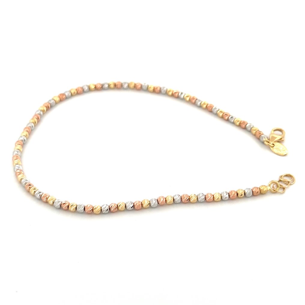 Handmade - 手镯 - 2.9 g - 18K包金 白金, 黄金, 玫瑰金 #4.3