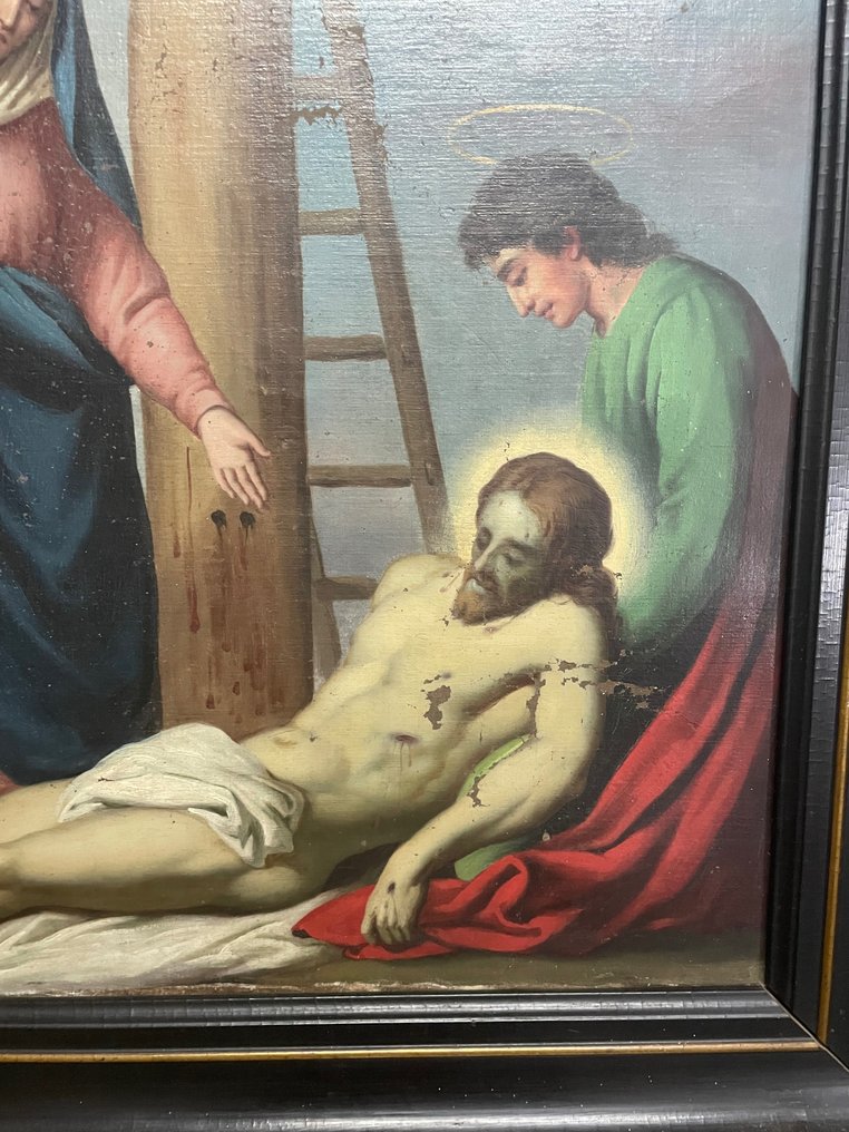 Scuola italiana (XVIII-XIX) - Deposizione di Cristo dalla croce #3.2