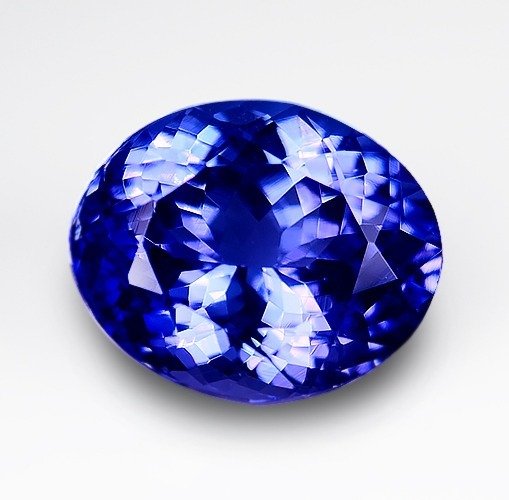 藍色 坦桑石 - 7.39 ct #1.1