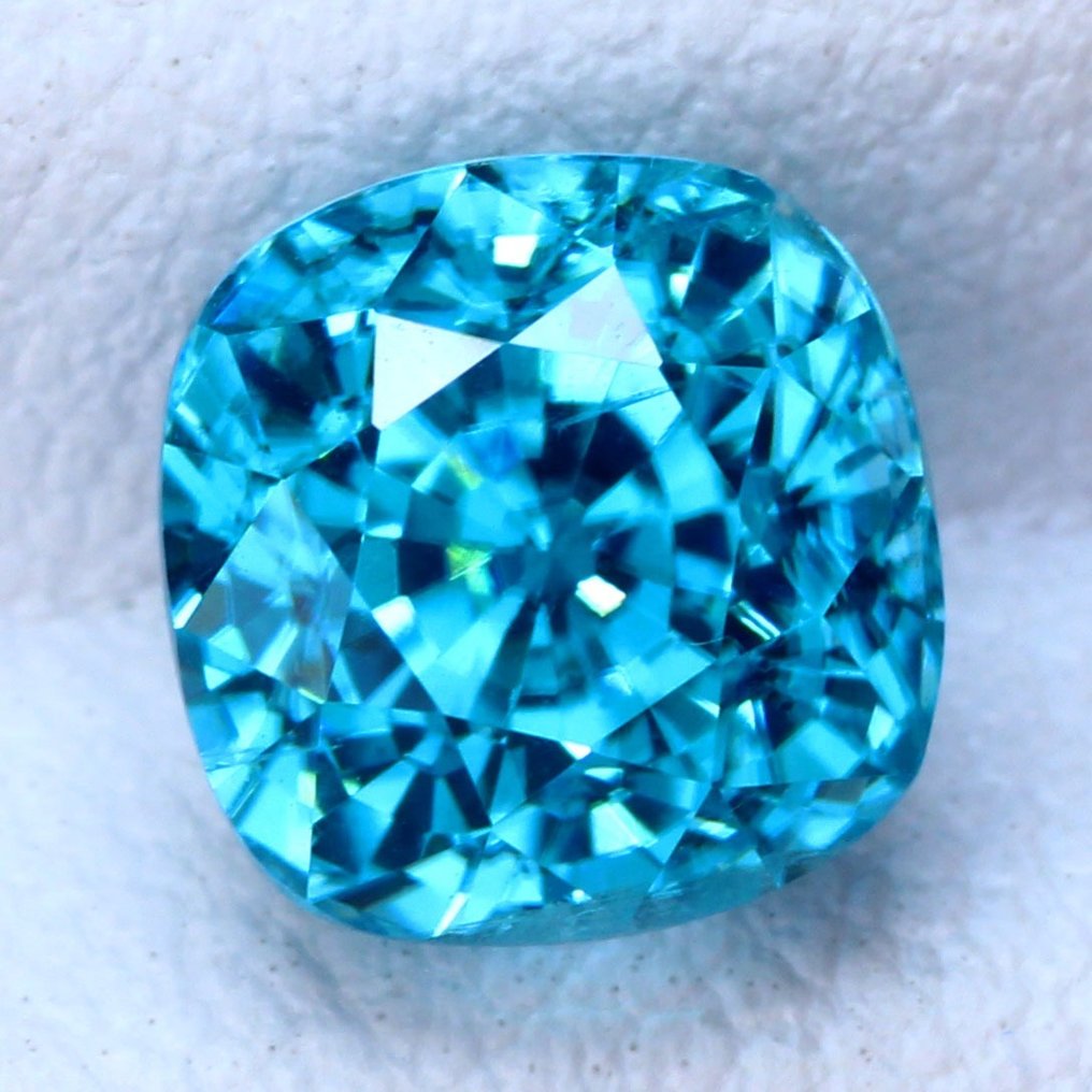 蓝色 锆石  - 3.30 ct - 国际宝石研究院（IGI） #1.2