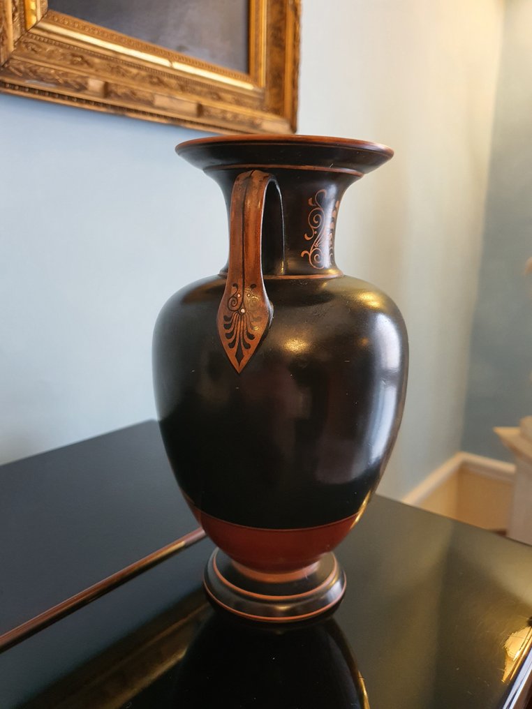Replika av en gammel greker Terrakotta Amphora - 21 cm #2.1
