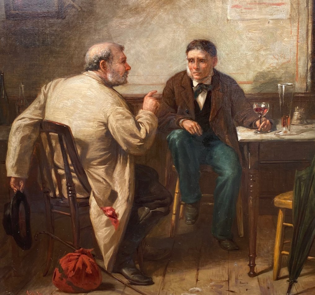 J.B. Whittaker (1836-1926) - Mannen in gesprek #2.2
