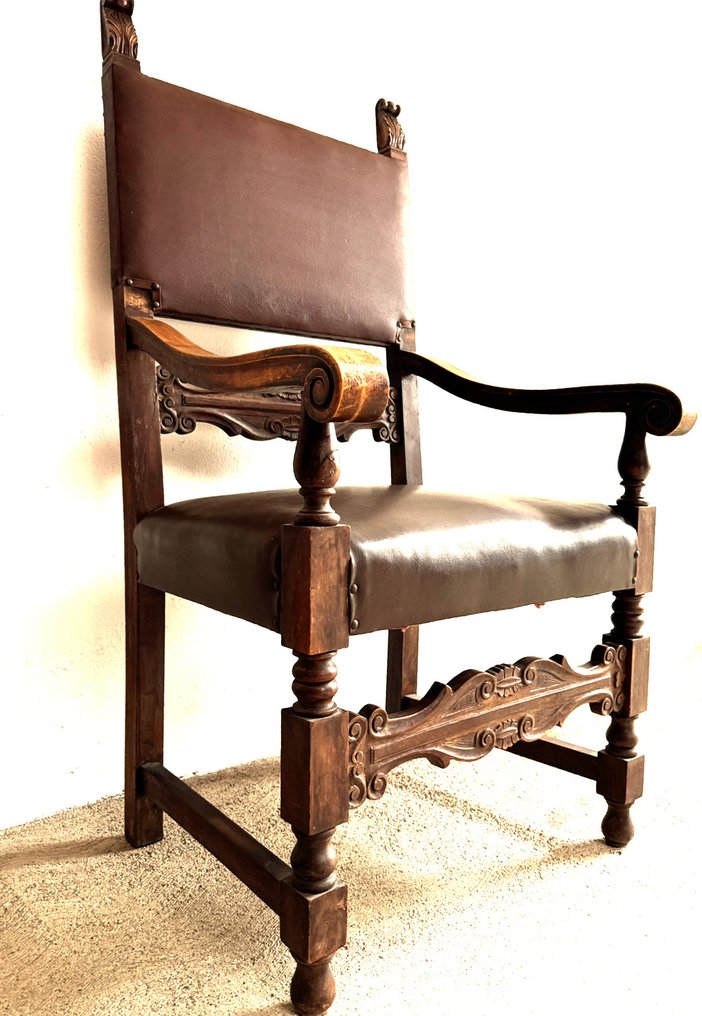 扶手椅子 - 橡木 #2.1