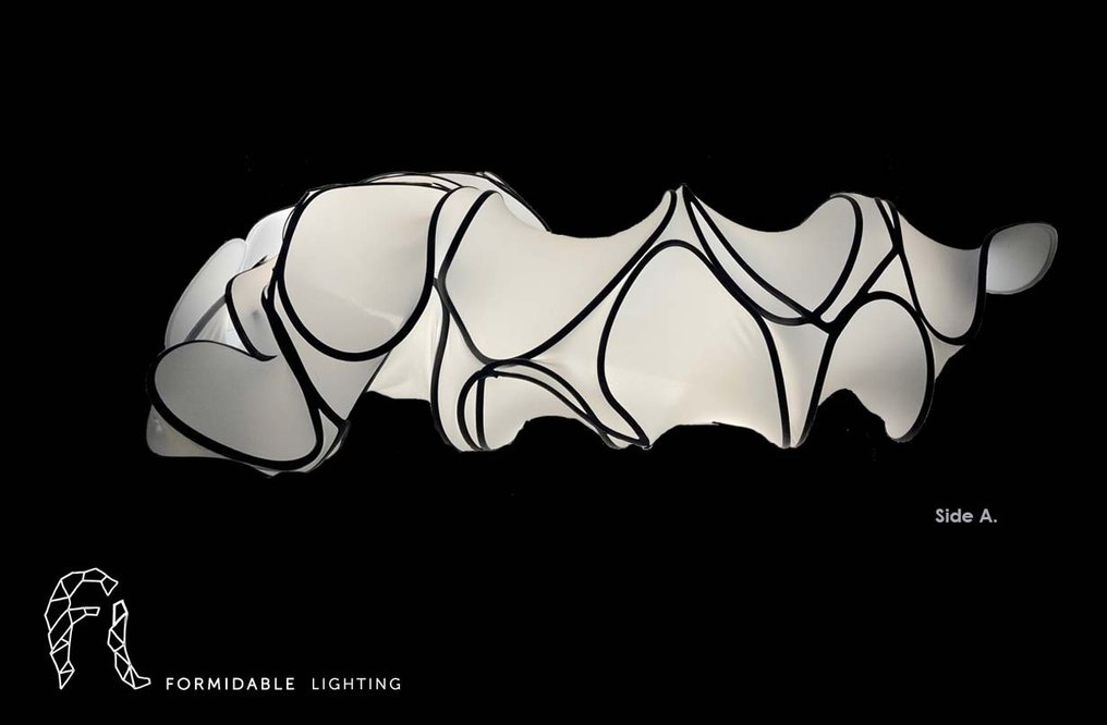 Formidable Lighting & HB3D - Esseline Design - Hängande lampa - The Circle Cocoon New Edition - Återanvänd polypropeen på Lycra #2.1