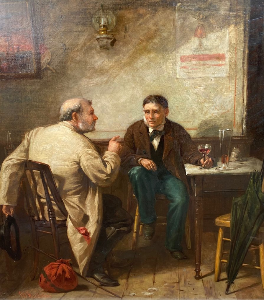 J.B. Whittaker (1836-1926) - Mannen in gesprek #2.1