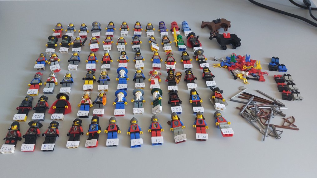 LEGO - Assorti - LEGO Castle minifiguren - 1980-1990 - Netherlands #1.1