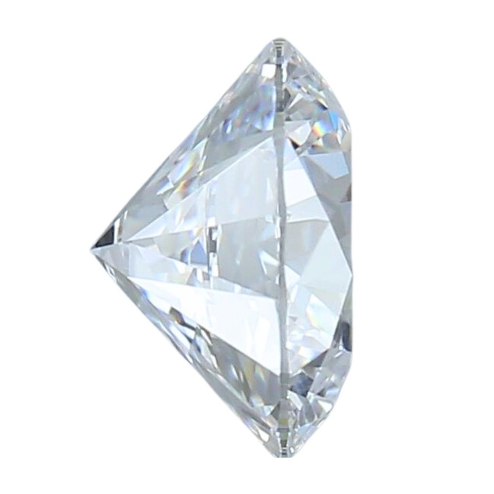 1 pcs 鑽石 - 1.37 ct - 圓形, 明亮型 - D (無色) - 無瑕疵的 #3.1