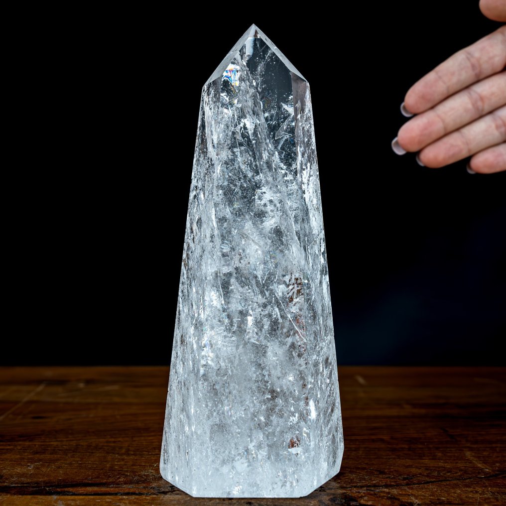 First Quality Natural AAA++ Quartz Crystal, Brazil- 732.54 g #1.1
