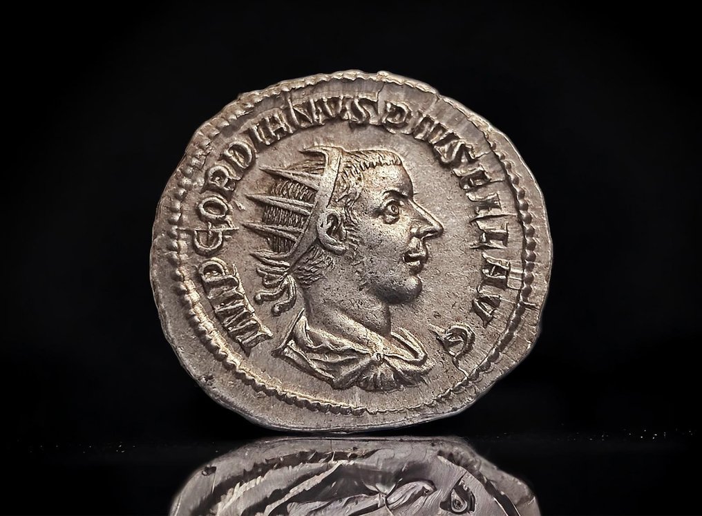 Romerska riket. Gordian III (AD 238-244). Antoninianus Rome - Laetitia #2.1