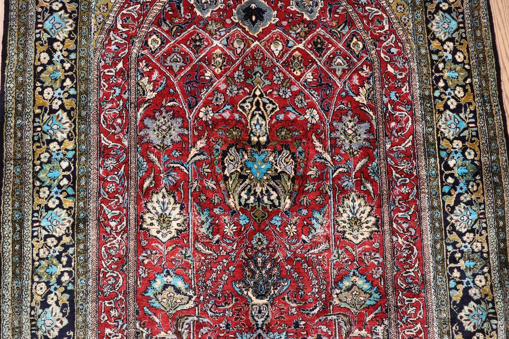 非常美麗的古姆絲綢伊朗 - 地毯 - 155 cm - 108 cm #3.2