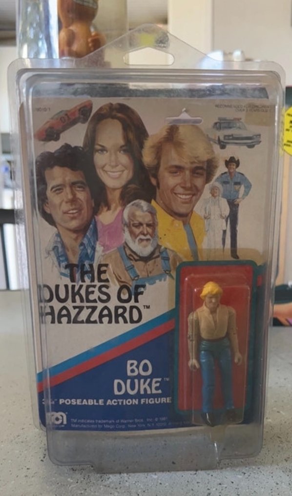 Kenner  - Lekefigur Vintage Figurine The Dukes of Hazzard - Classic TV - Bo Duke #2.1