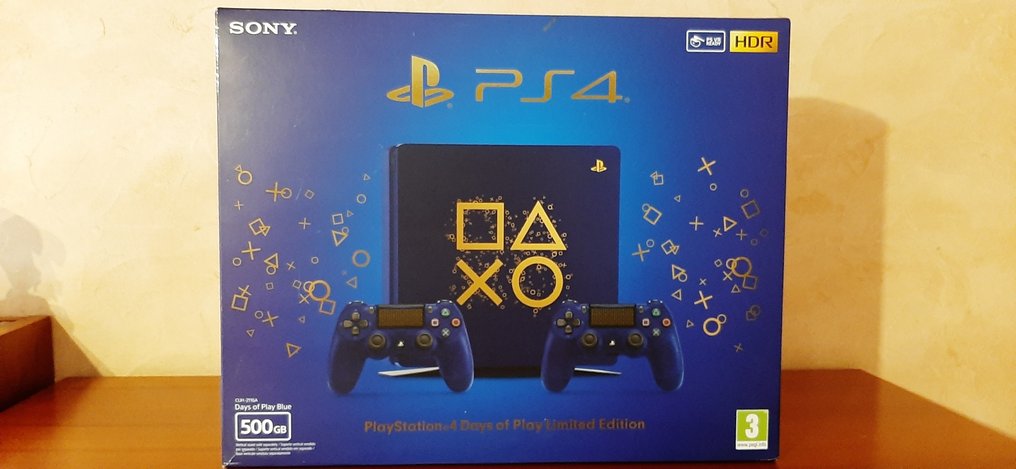 Sony - PlayStation 4 (PS4) 500gb slim Days of Play limited edition - complete in box - Consola de videojogos (1) - Na caixa original #1.1