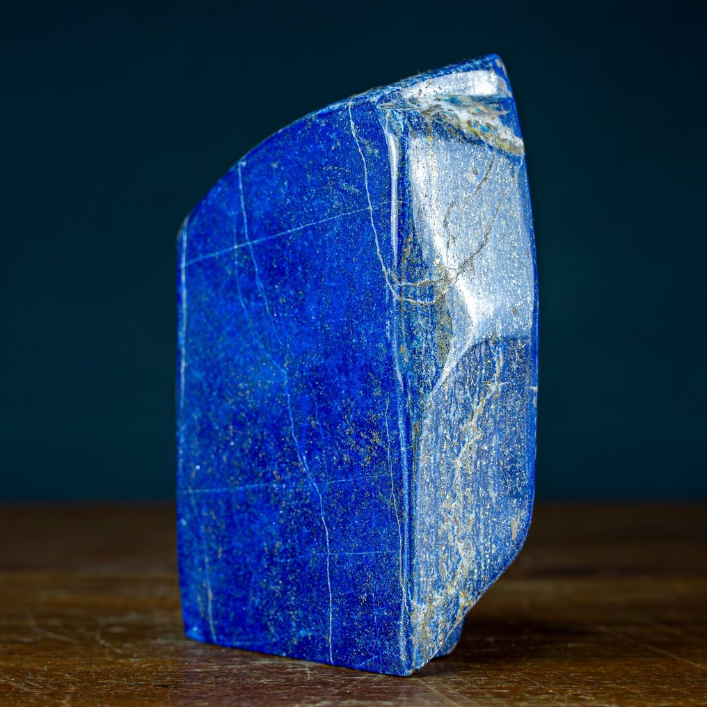 Naturlig AAA++ Kongeblå Lapis Lazuli Friform- 806.84 g #2.1